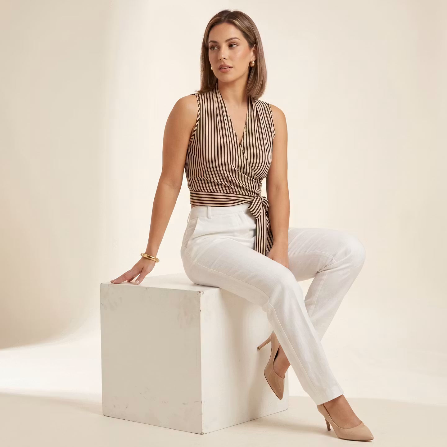 Marielle Wrap Halter Top