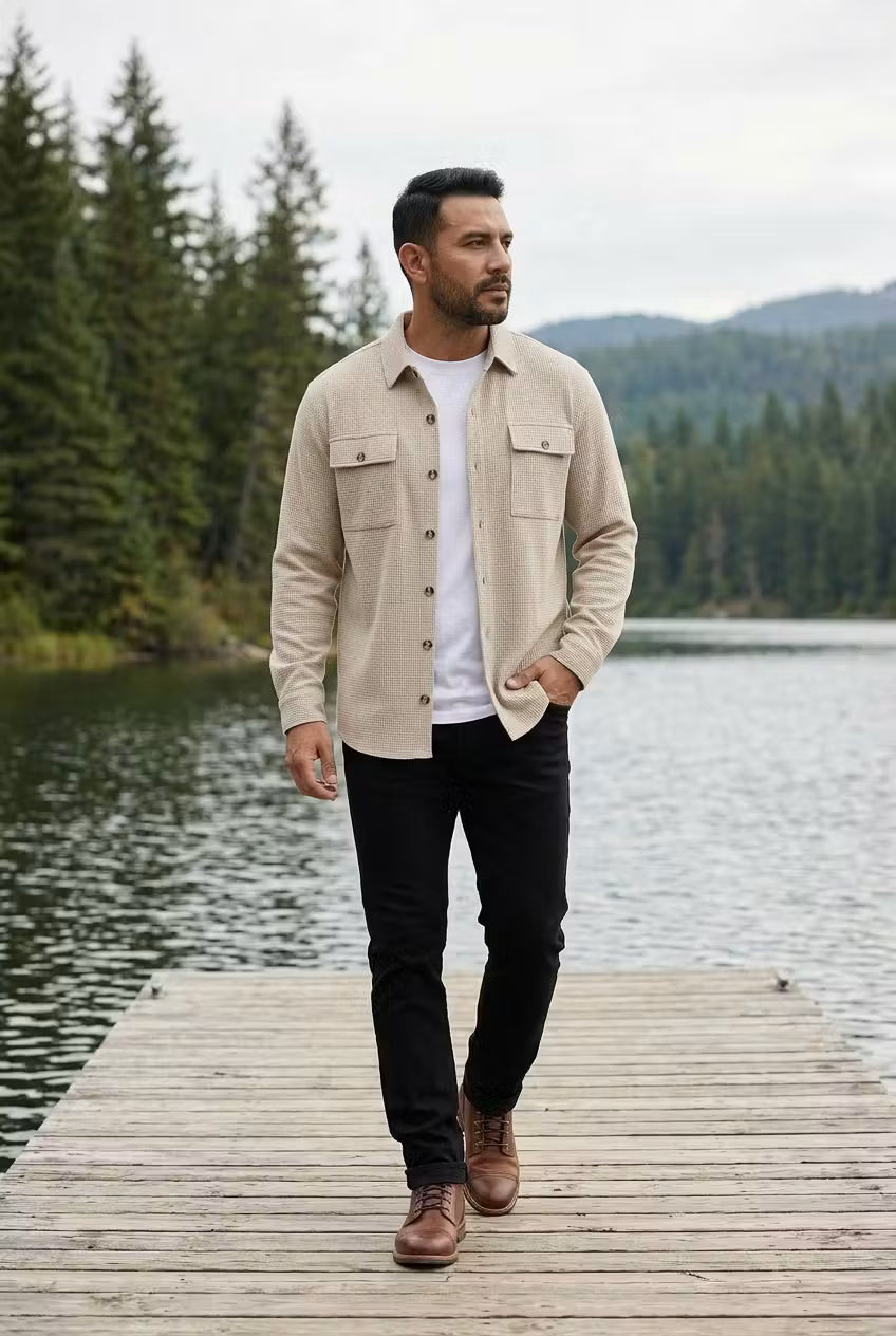 The Alder Waffle Overshirt