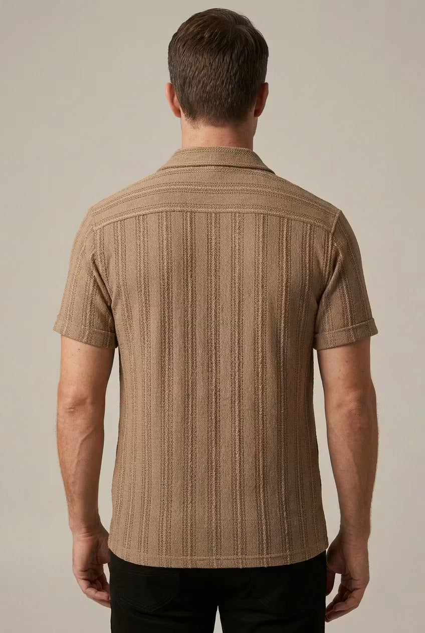 Riviera Open Knit Resort Shirt