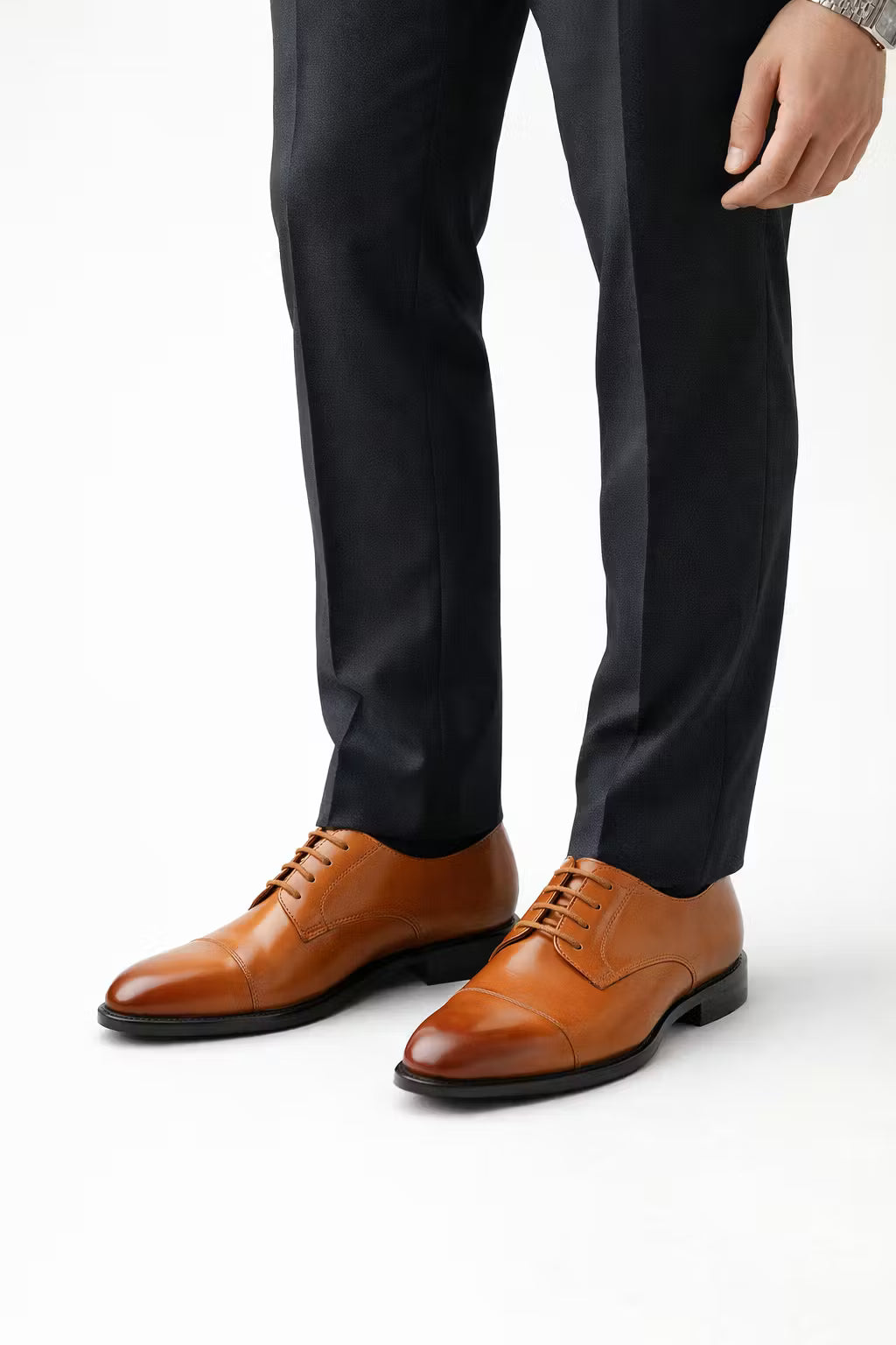 British Cap Toe Oxford Shoes