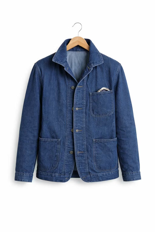 Huberto denim utility-jasje