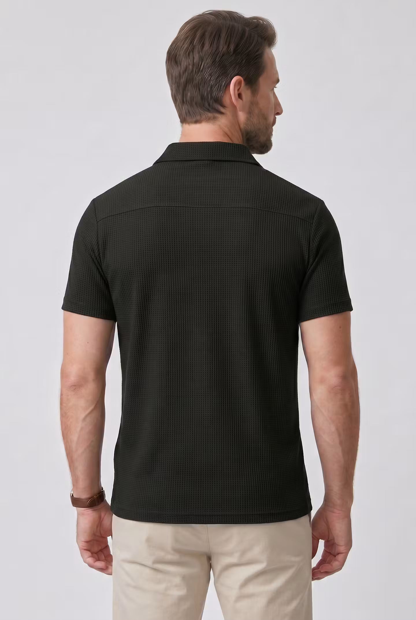 Marlow Waffle Polo