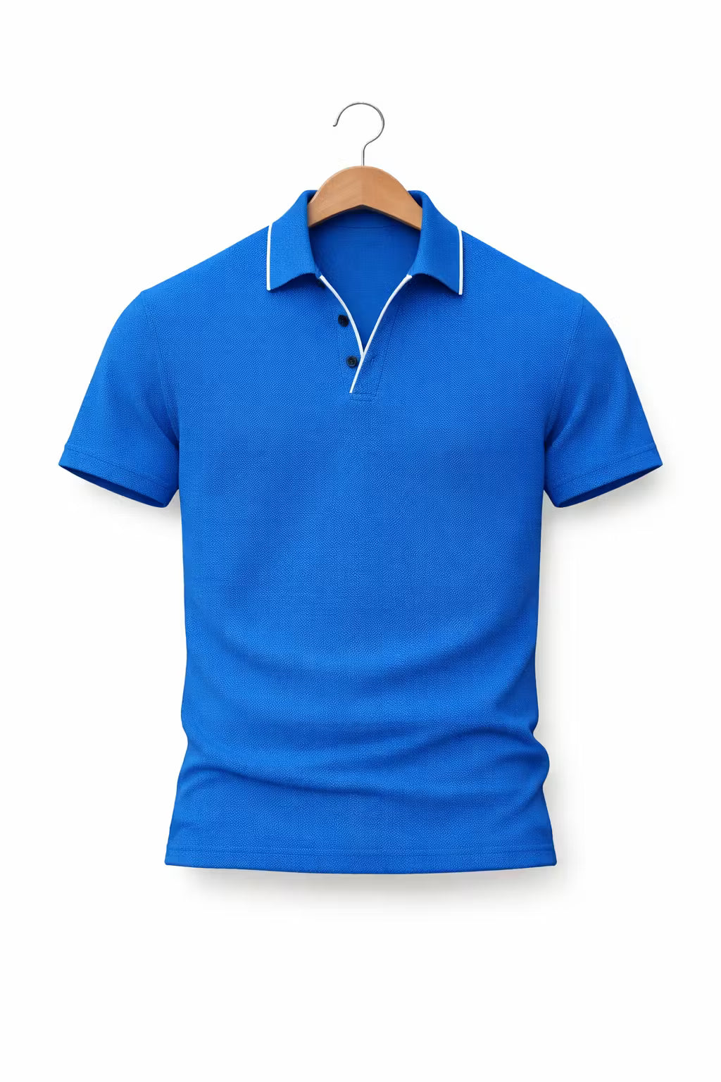 Micro-Pattern Modern Knit Polo
