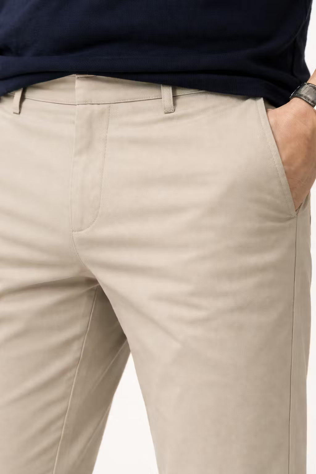 Men’s Studio-Ready Straight Fit Trousers