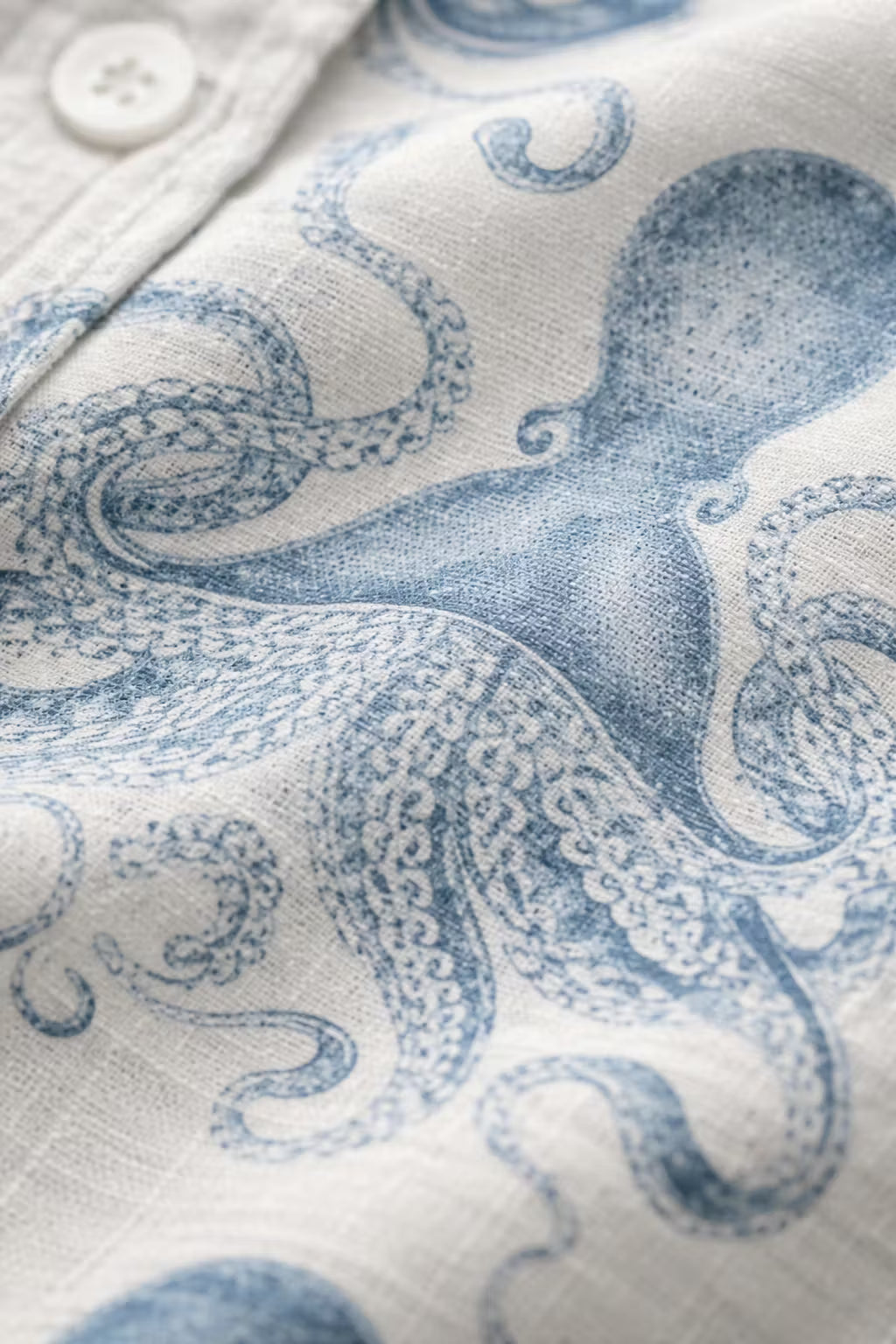 Mariner Octopus Print Woven Shirt
