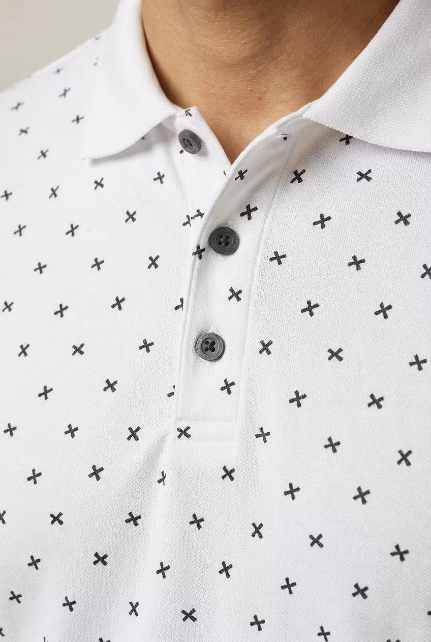 Birdie Print Golf Polo