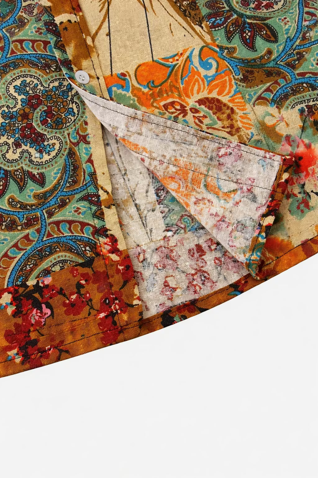 Nomad Patch Lyocell Print Shirt