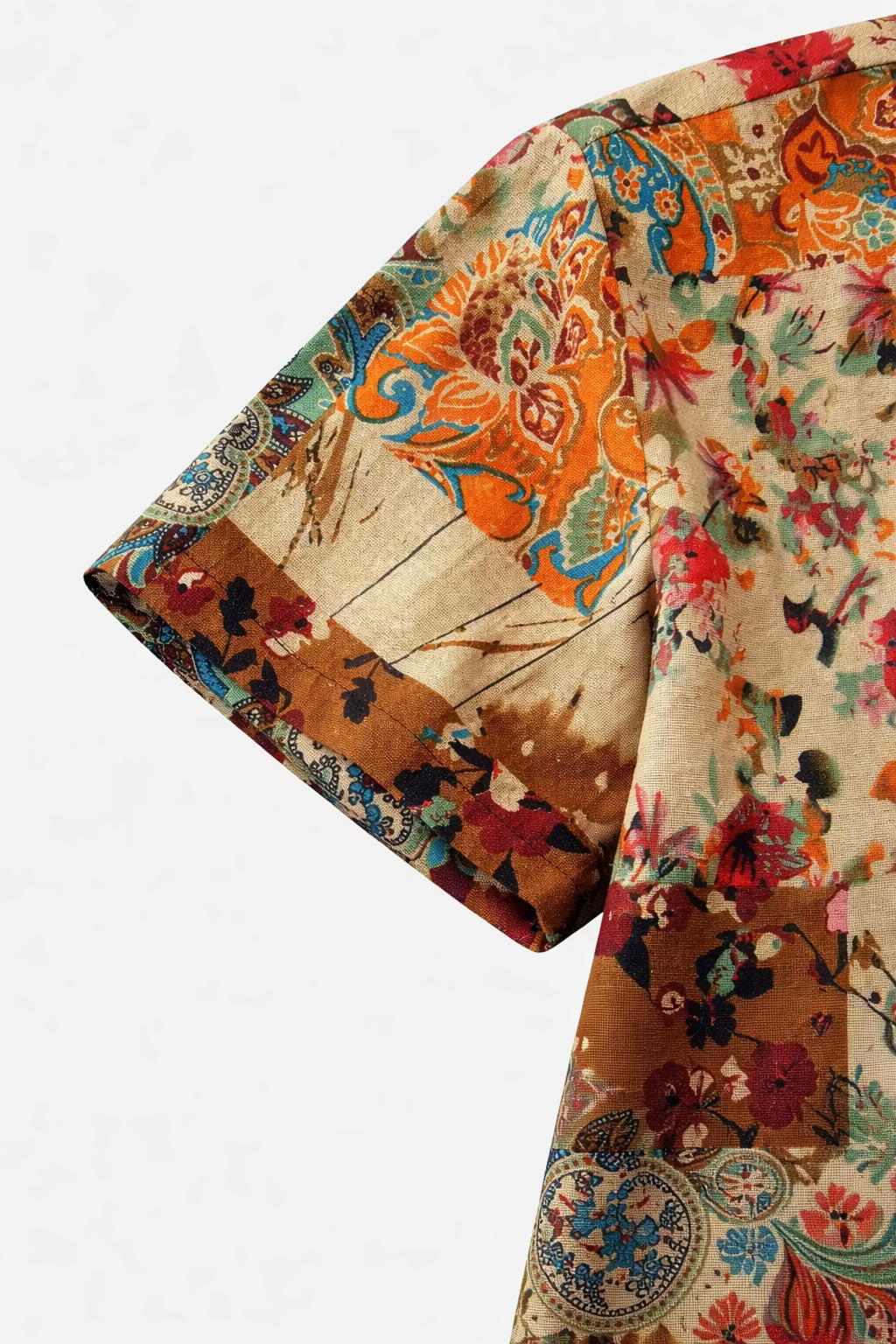 Nomad Patch Lyocell Print Shirt