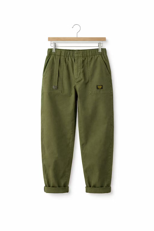 Utility-broek met rechte pasvorm