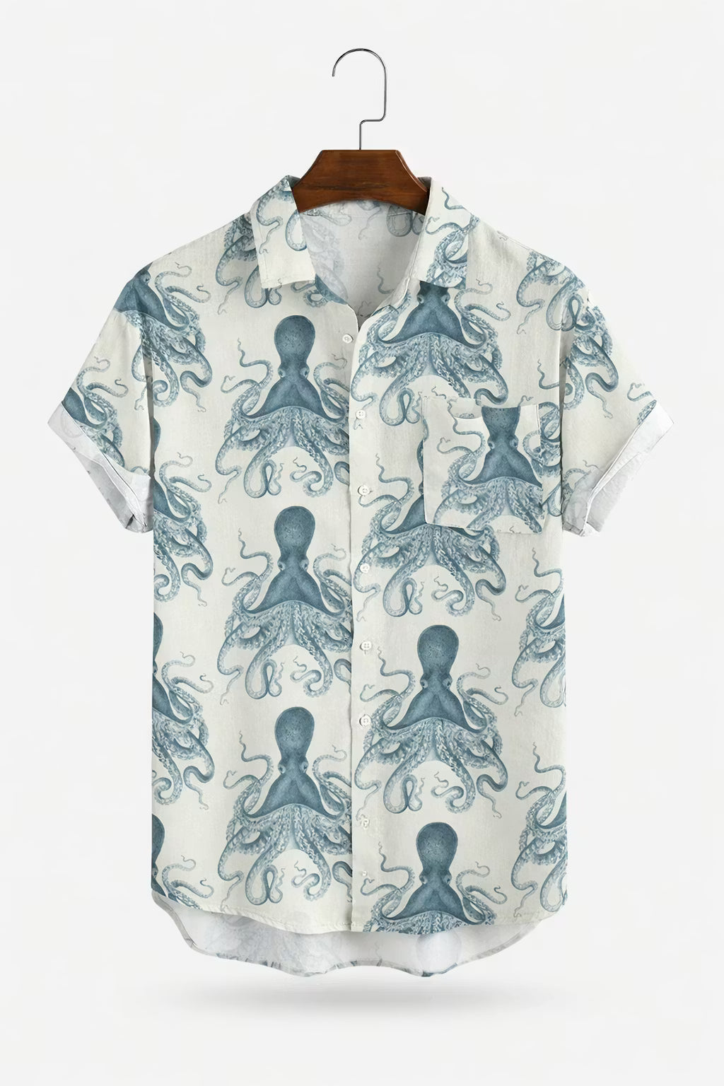 Mariner Octopus Print Woven Shirt
