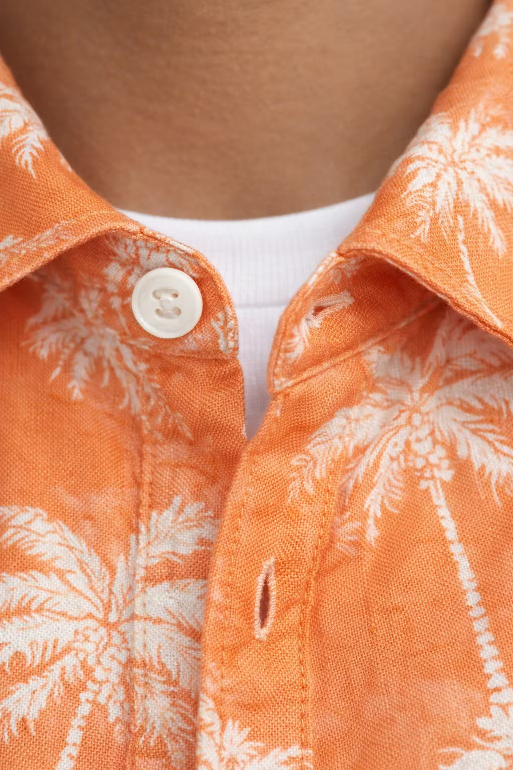 Tropical Print Shirt and Shorts Set