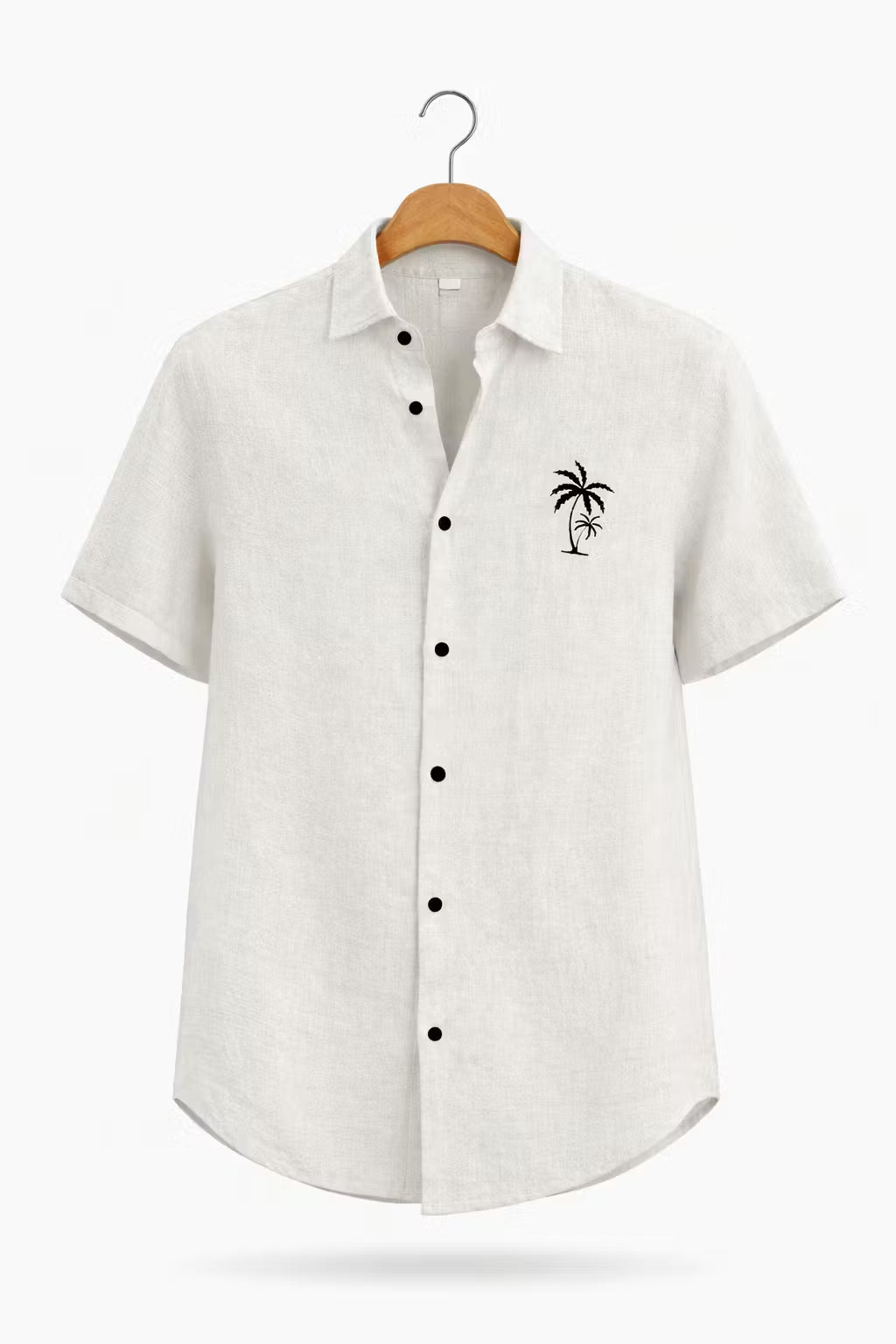 Palma Coastal Embroidered Woven Shirt