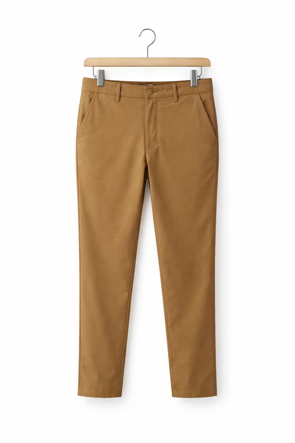 Tailored Straight-Leg Dress Trousers