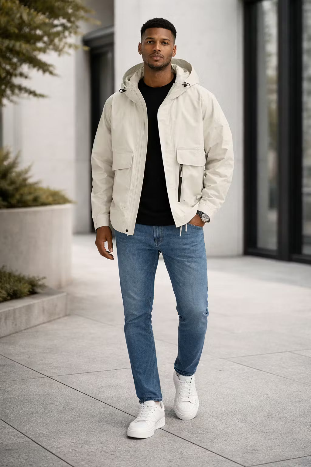 Retro Dump Pocket Windbreaker