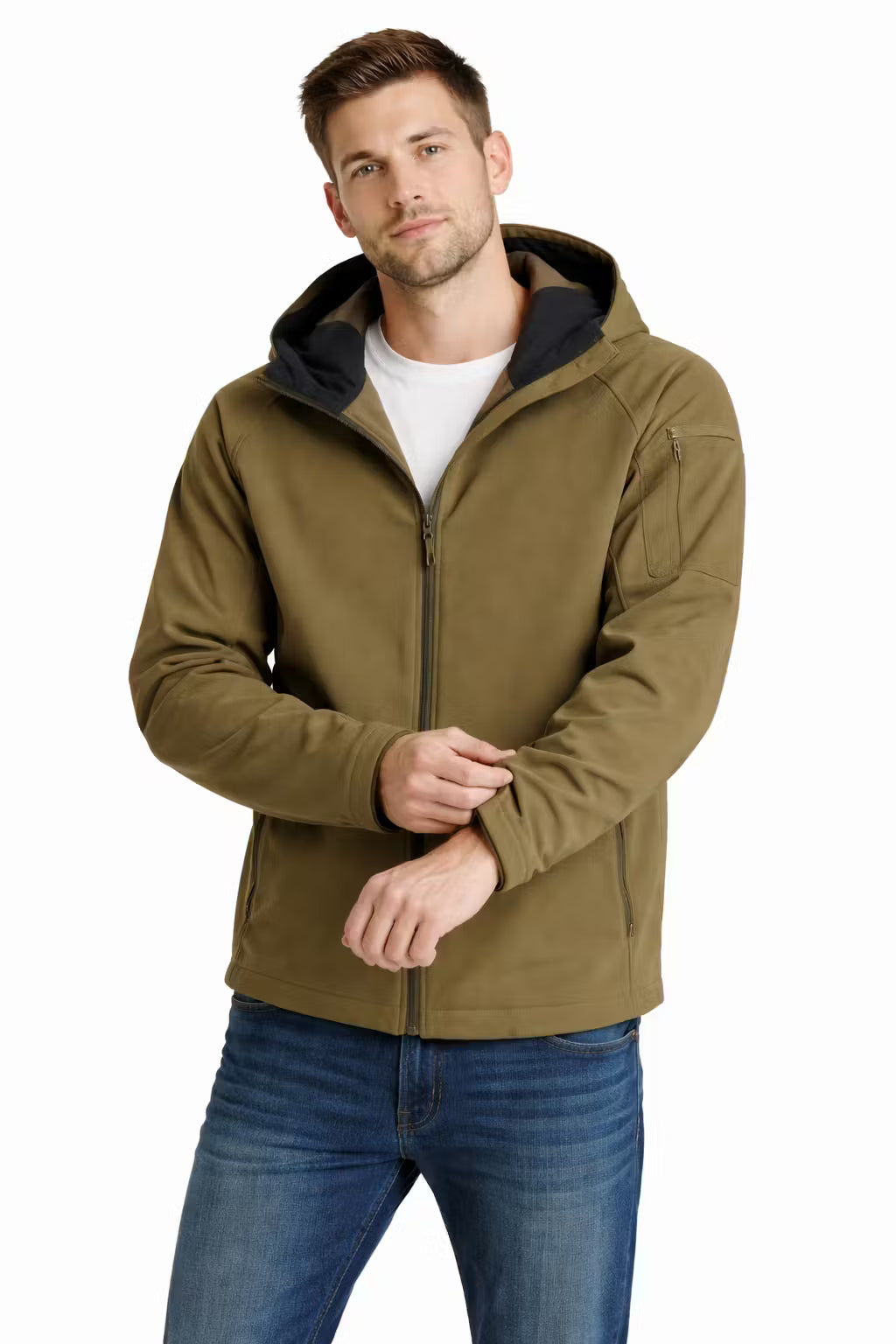 Fleece-lined Softshell Windbreaker