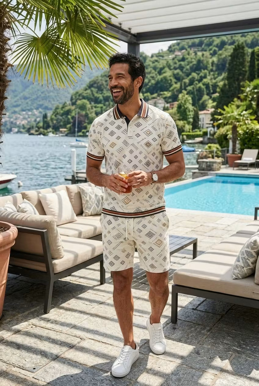 Portofino Geo Polo Set
