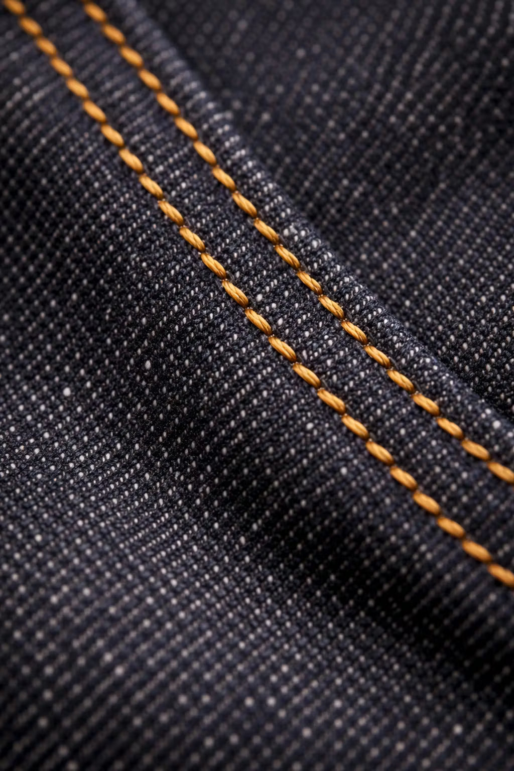 Raw Indigo Slim Straight Denim Pant