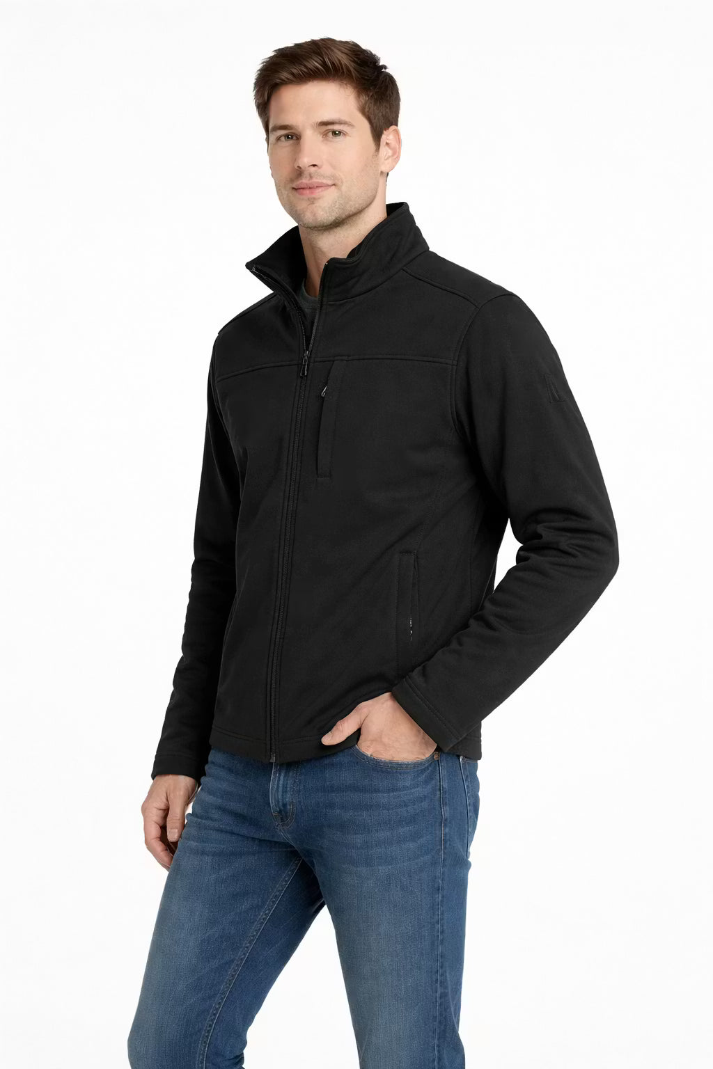 Stand Collar Soft Shell Jacket