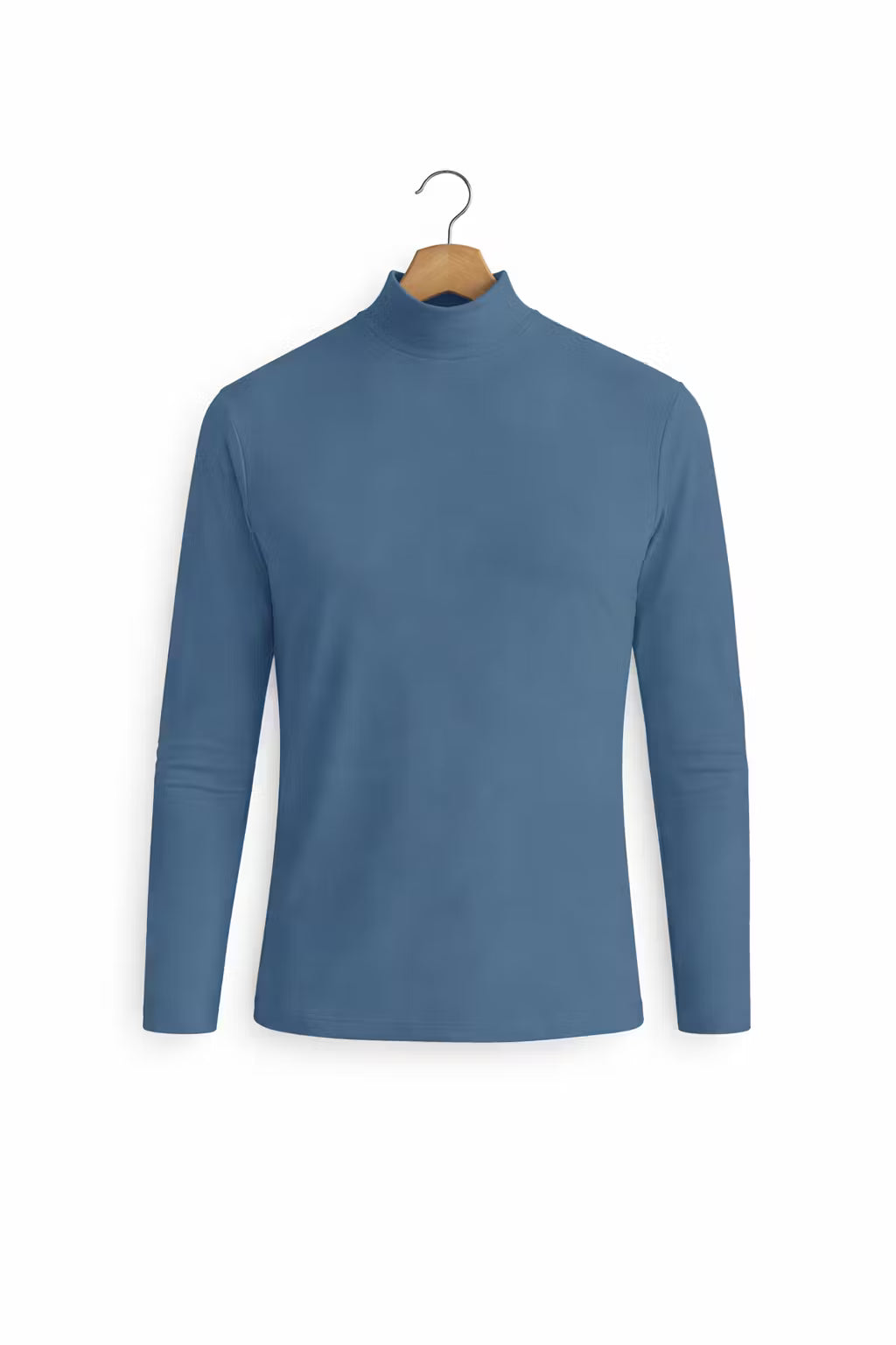 Men’s Long Sleeve Mock Neck Top