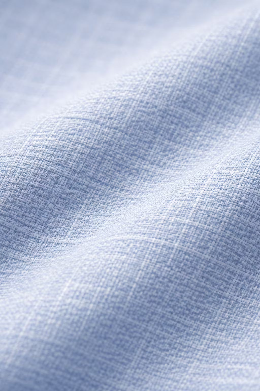 Textured Linen-Blend Half Placket Shirt