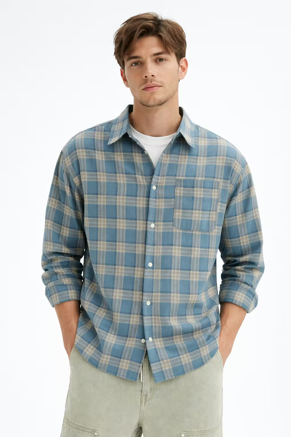 Plaid Weave Shirt