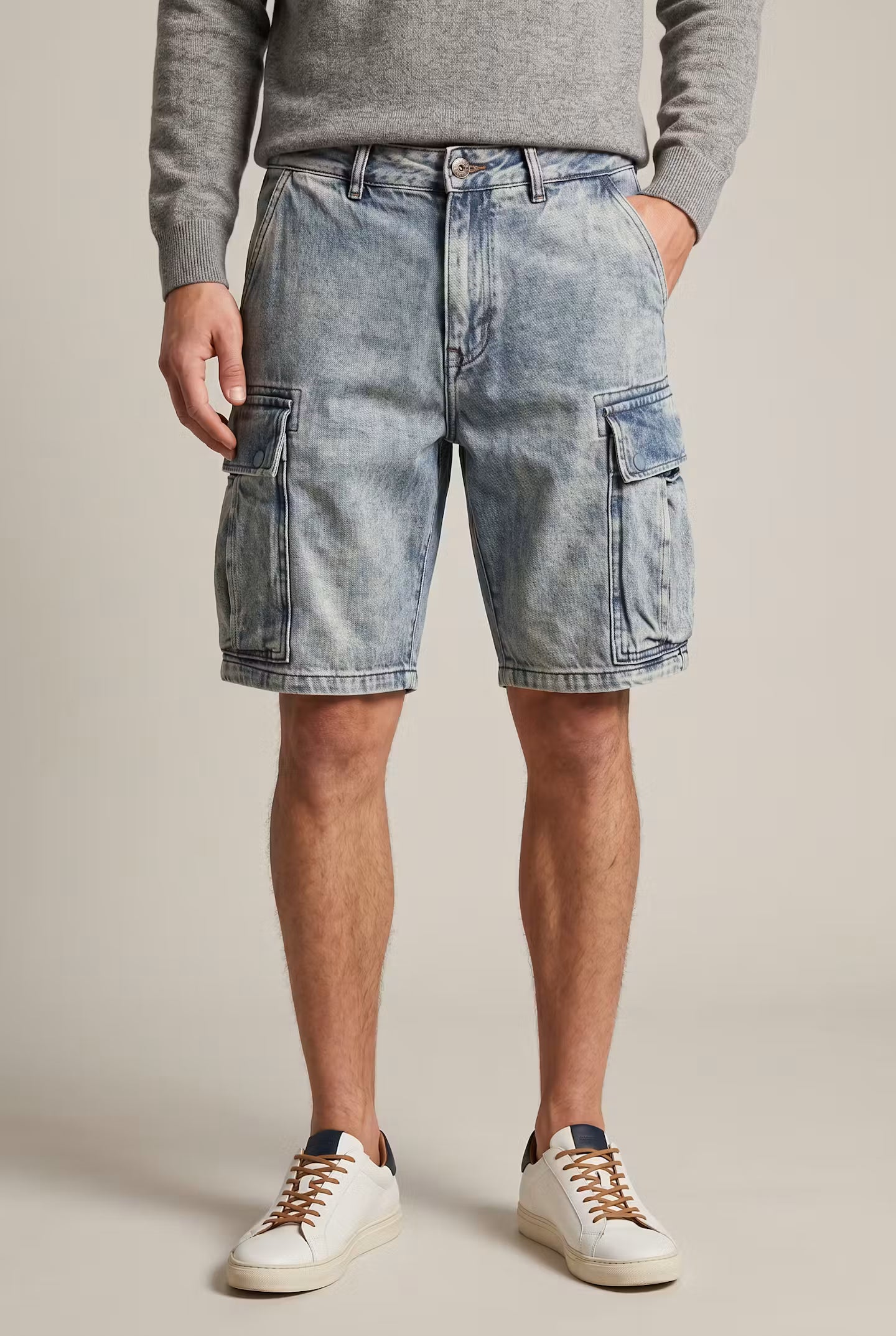 Ironwood Denim Cargo Shorts