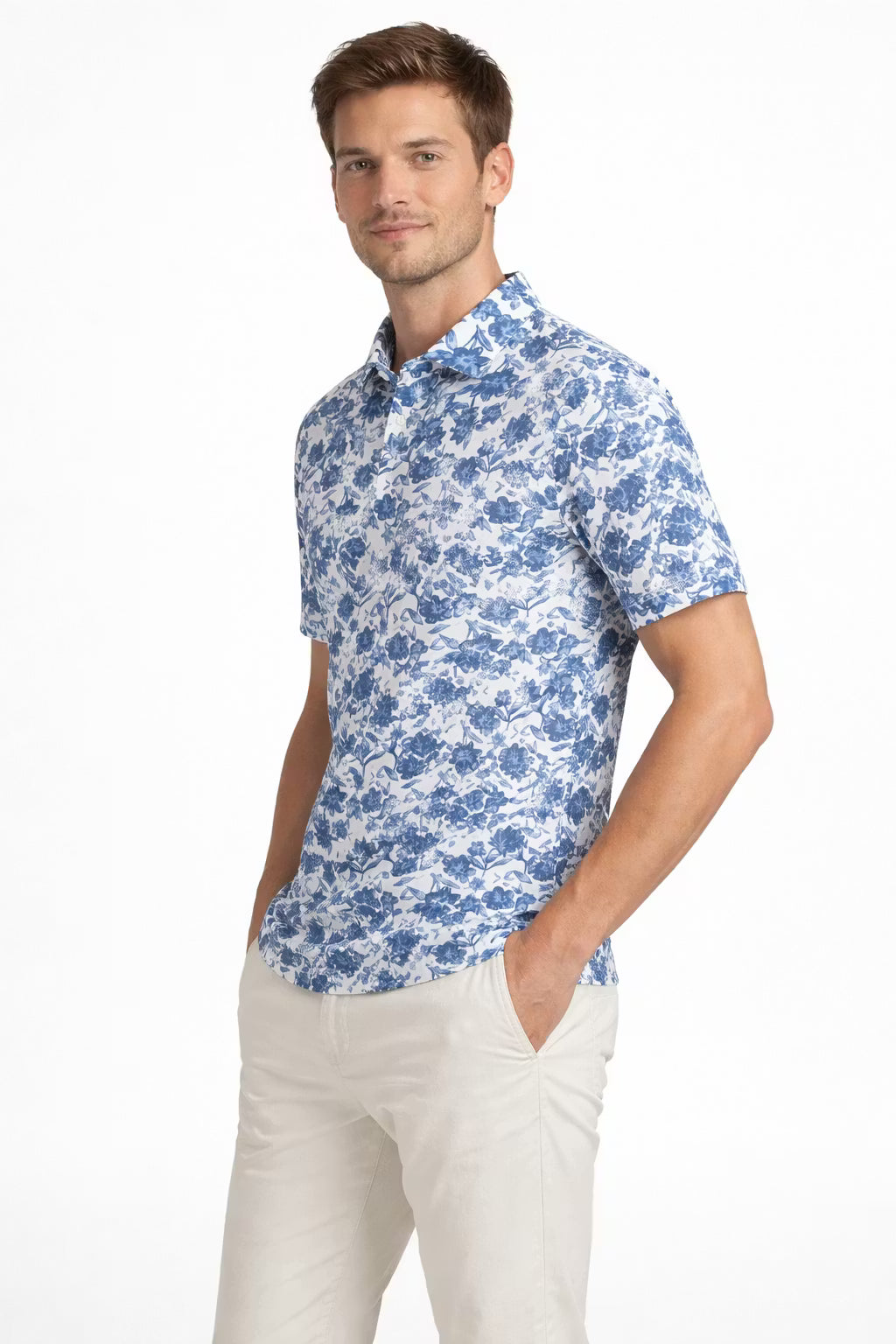 Blue Haven Lyocell Print Shirt