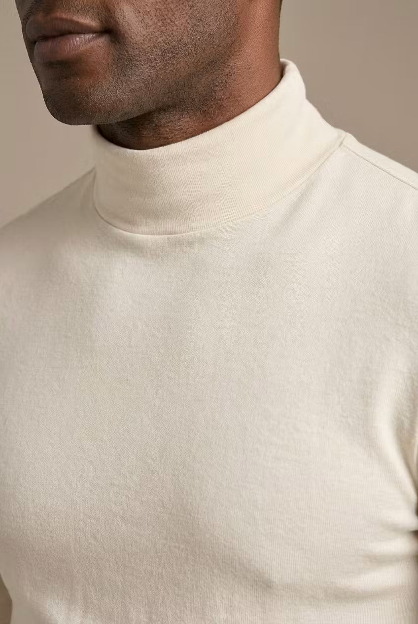 Men’s Long Sleeve Mock Neck Top
