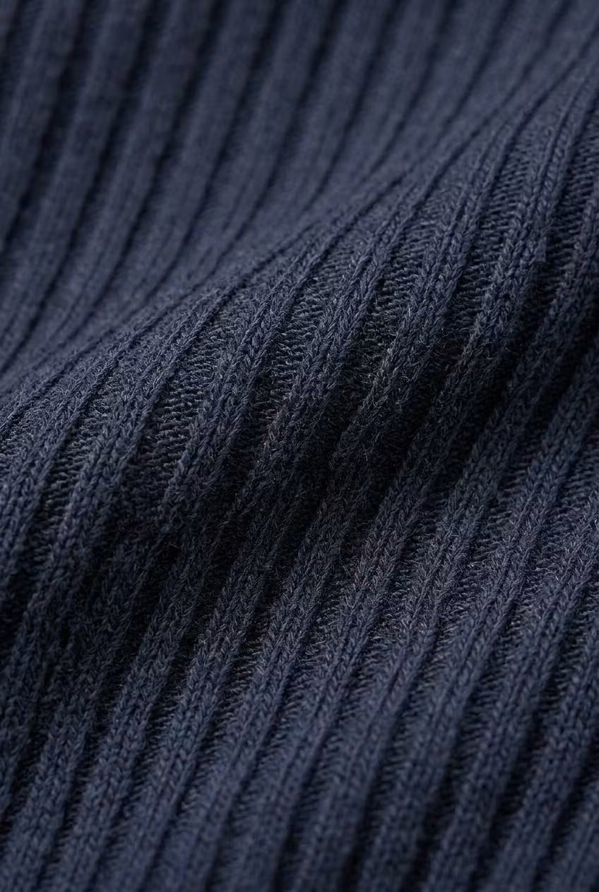 Camiseta henley canalé Sebastián