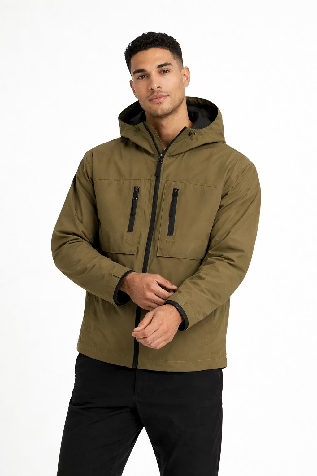 Camping Solid Color Windbreaker