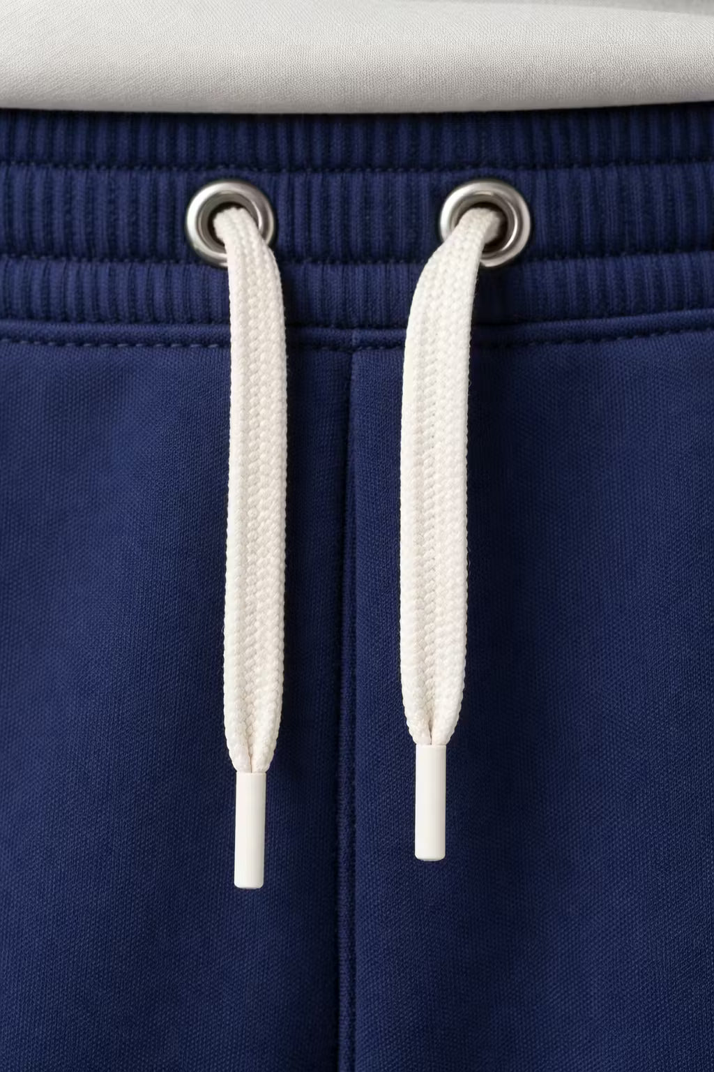 Side Stripe Wide-Leg Drawstring Trousers