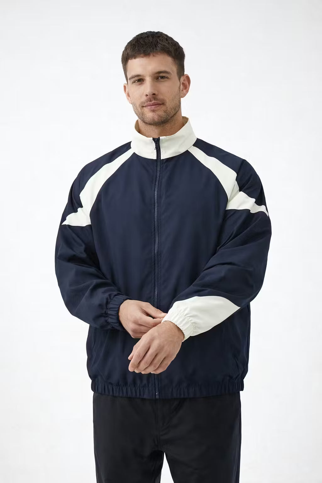The Coastal Contrast Track Jacket