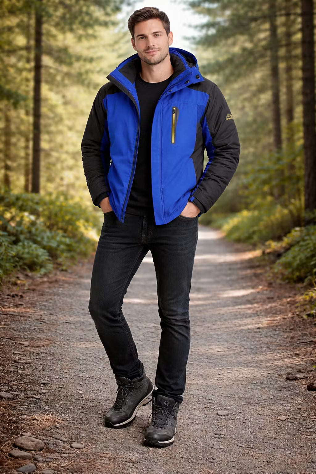 Men’s Hooded Weather Zip Jacket