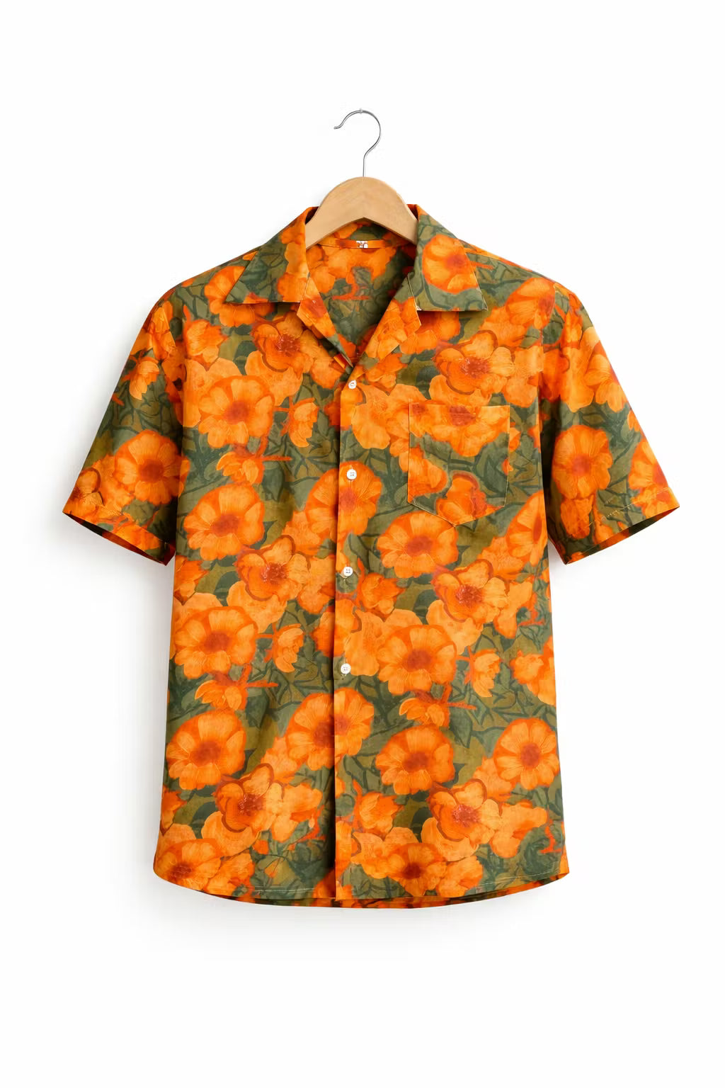 Sunset Bloom Lyocell Resort Shirt