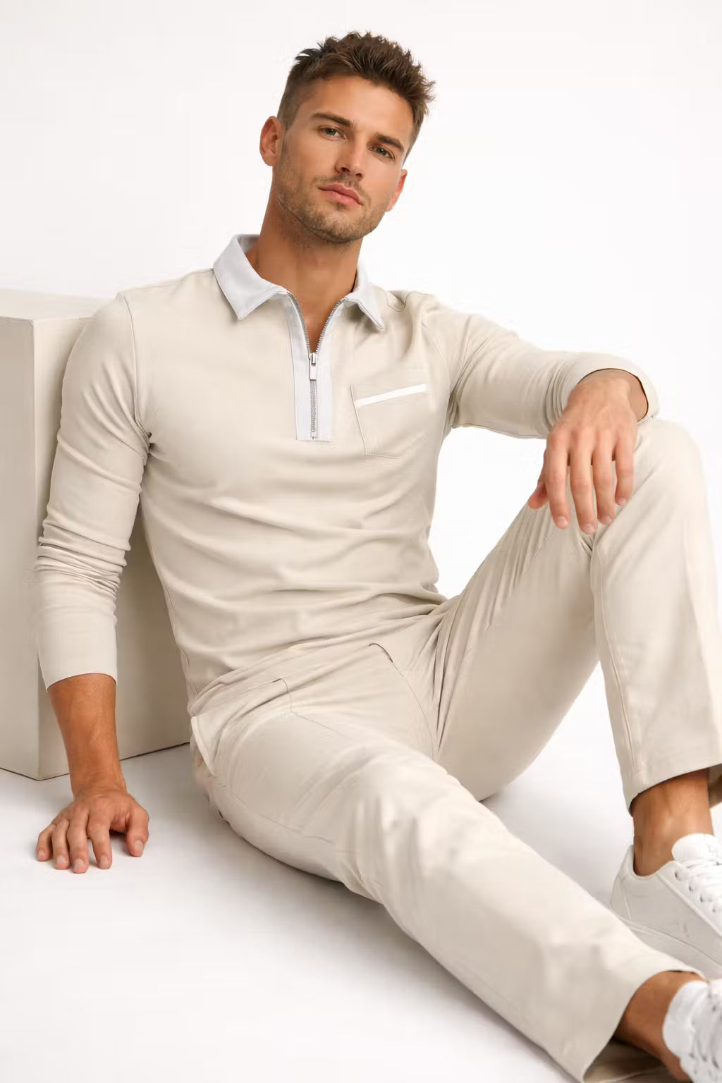 Kingsmere Zip Collar Polo