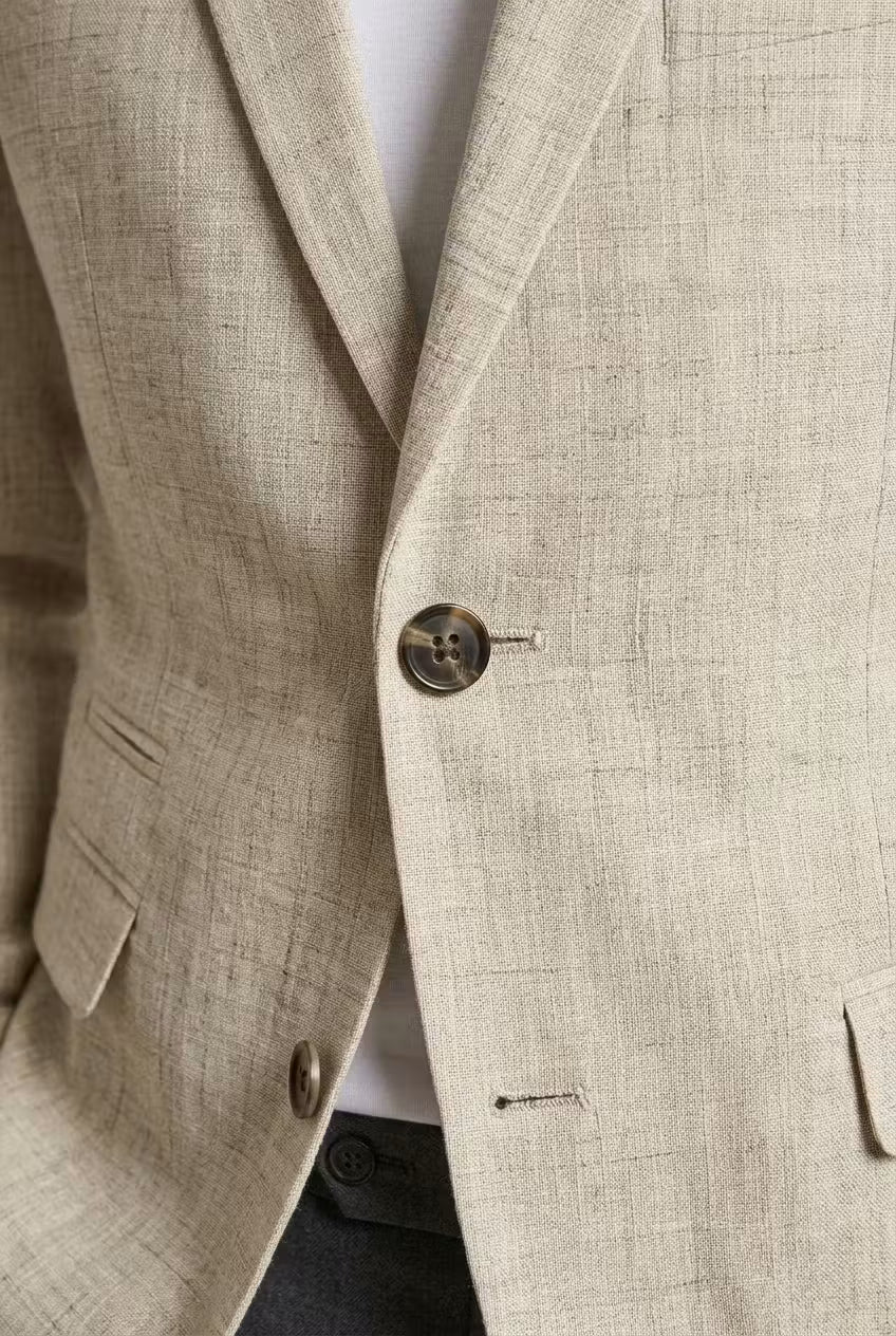 Men’s Woven Blazer Jacket