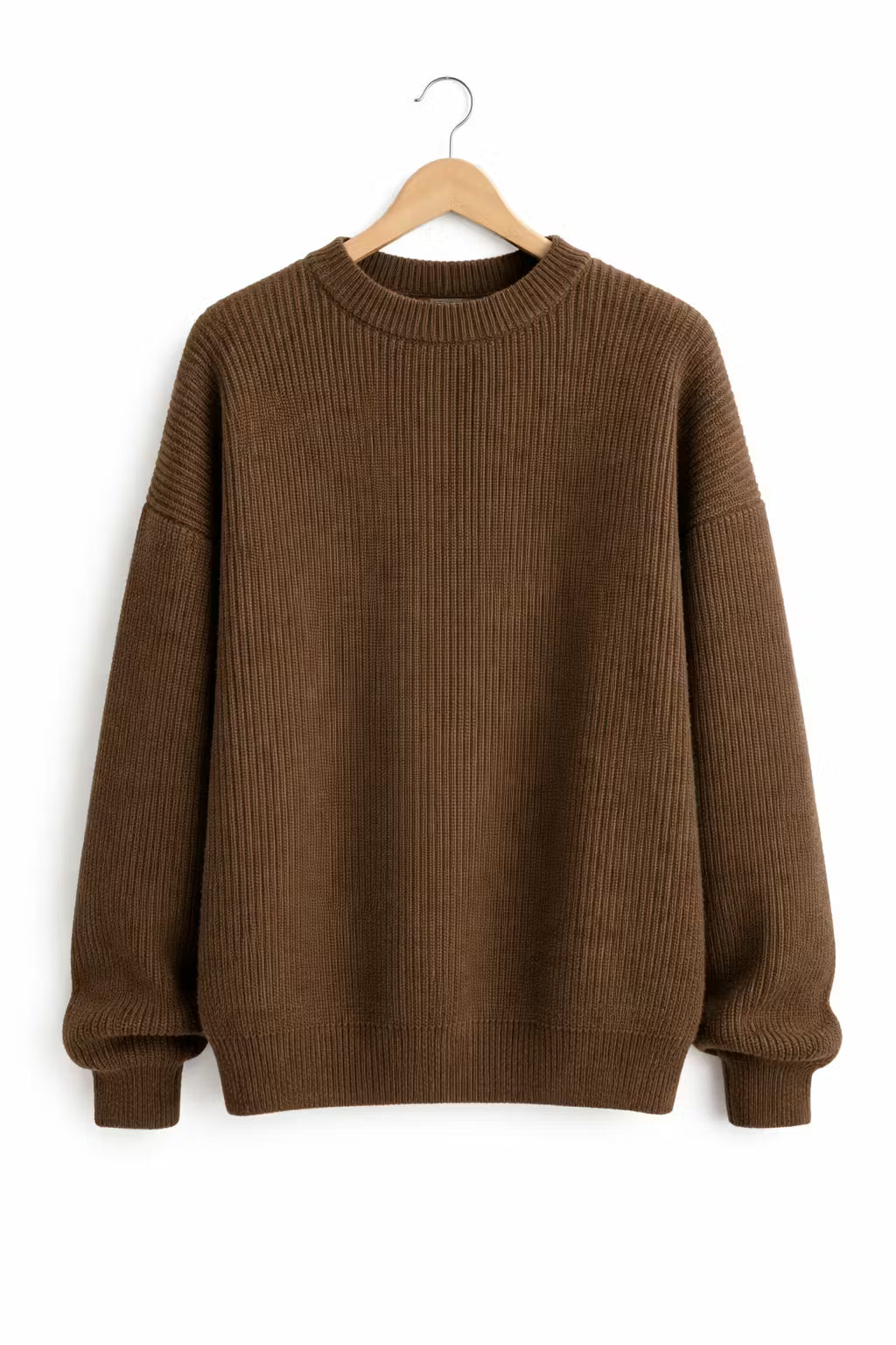 Ribbed Knit Crew