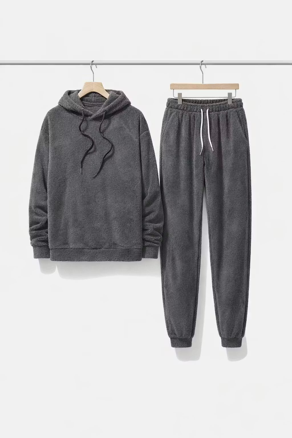 Plush Fleece Hoodie and Jogger Set