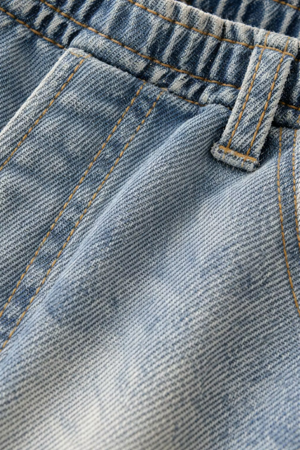Utility Fade Cargo Denim Shorts
