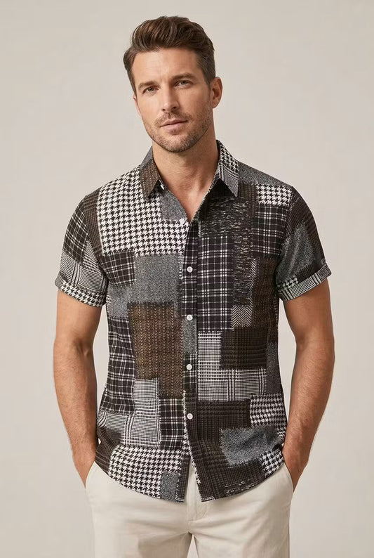 Camisa patchwork Briarwood