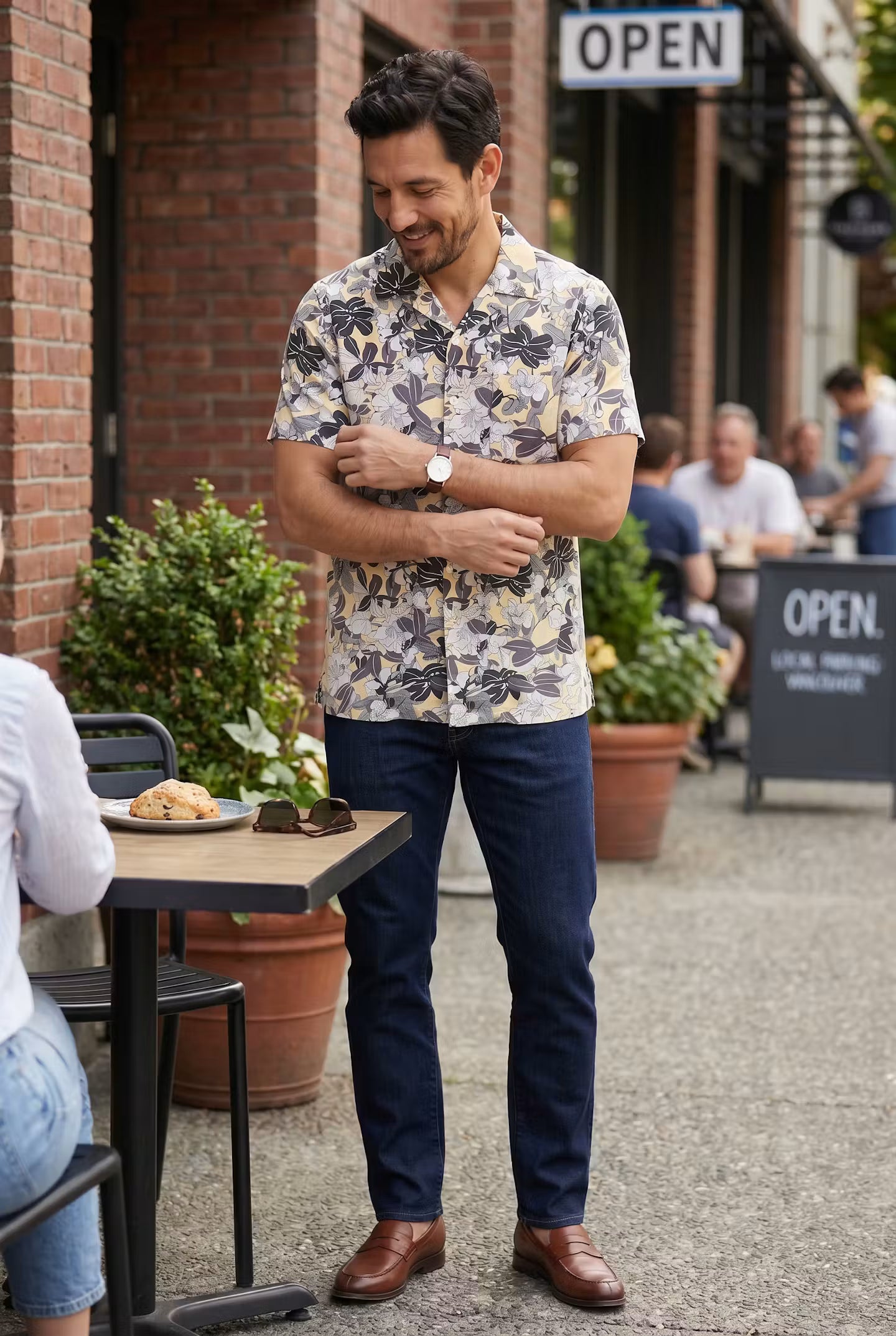 Sonoma Floral Resort Shirt