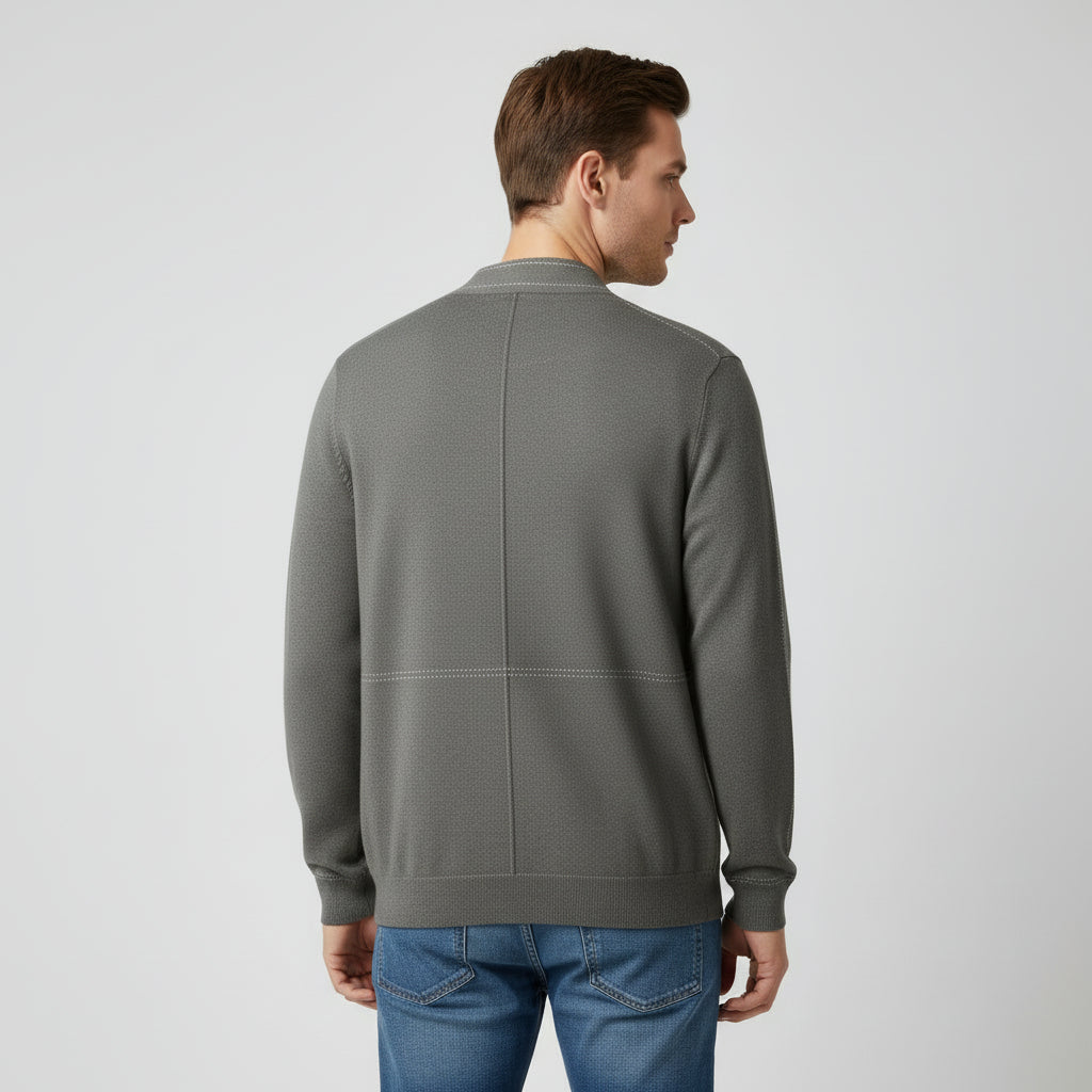 Open Front Knit Cardigan