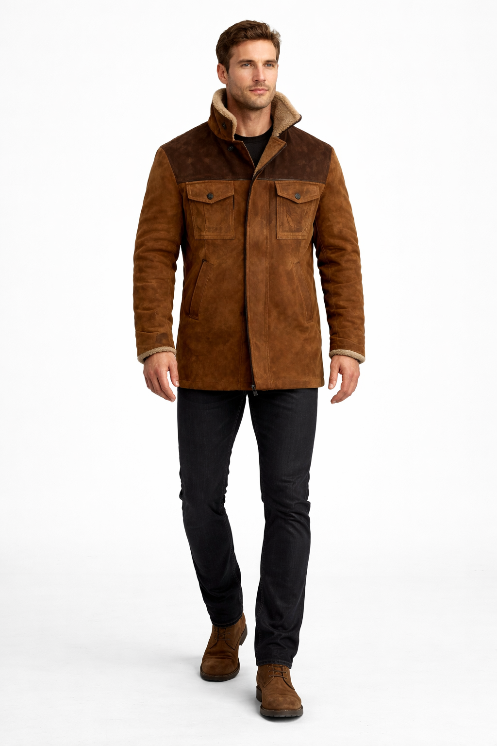 Men’s Heritage Lined Collar Long Jacket