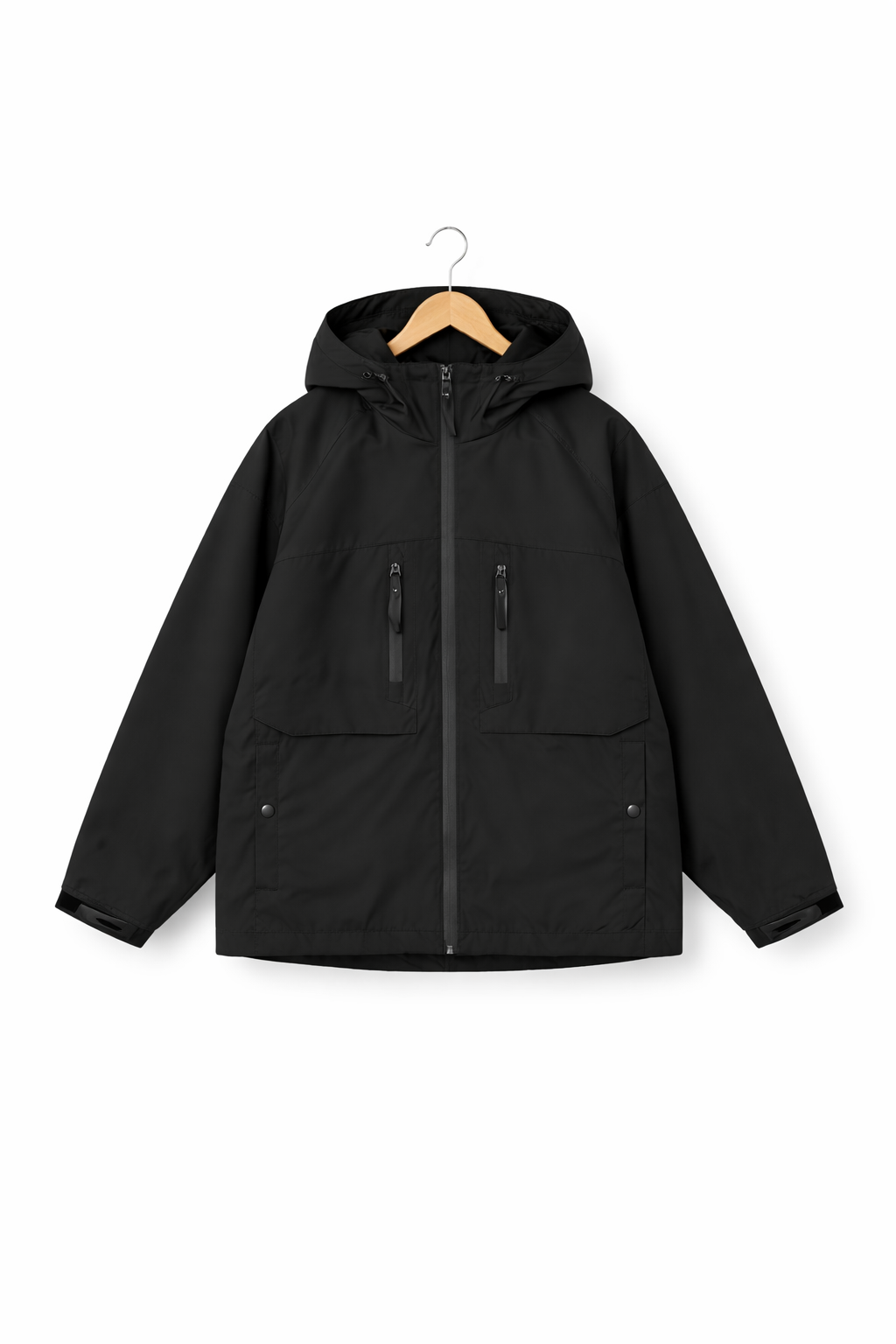 Camping Solid Color Windbreaker