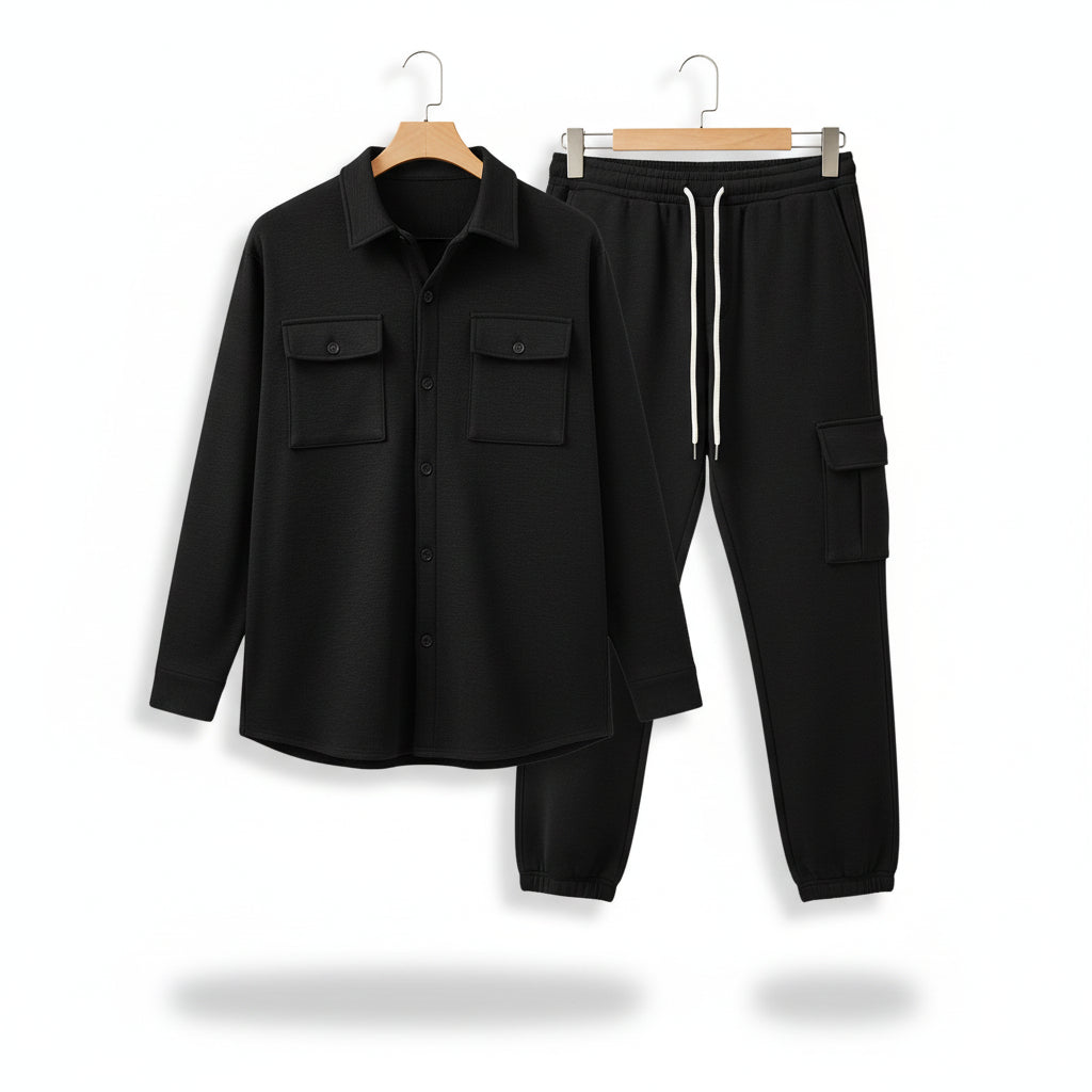 Button Utility Shirt City Set