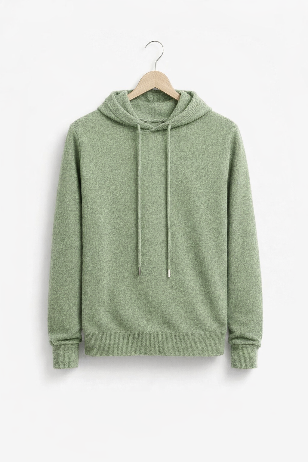 Knit Hooded Sweater