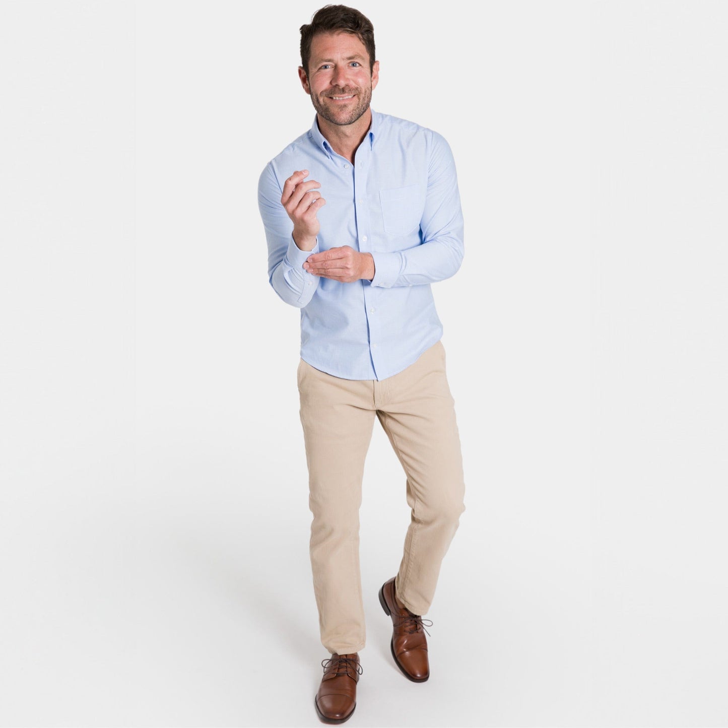 Lightweight Light Blue Button Shirt