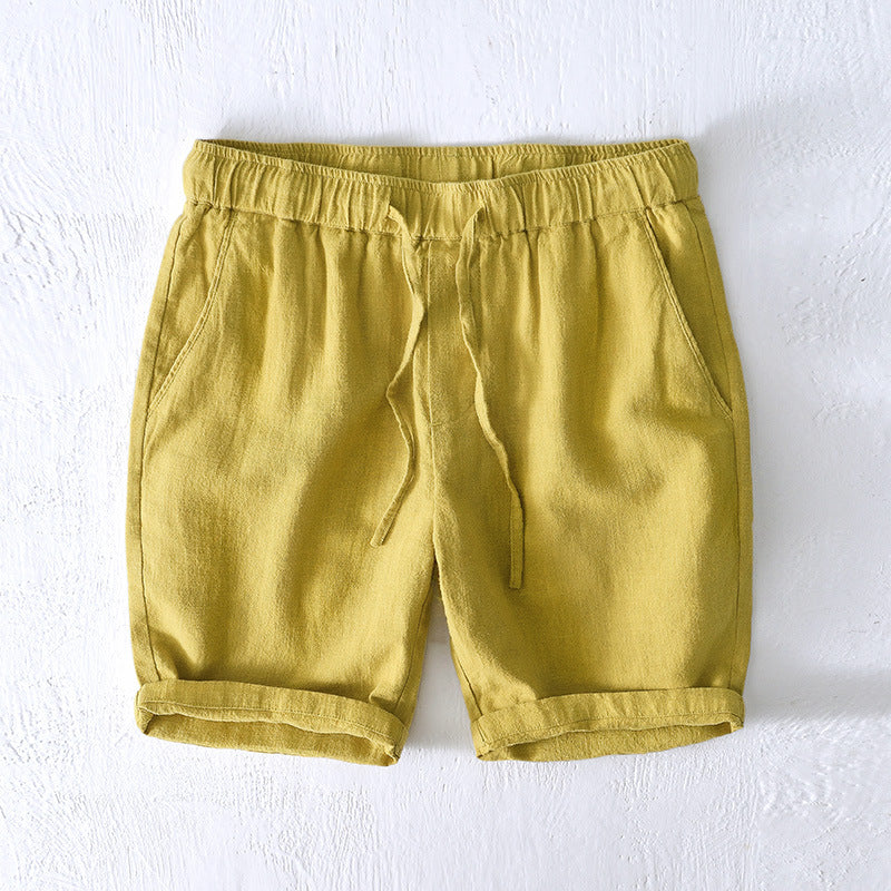Thin Breathable Linen Shorts