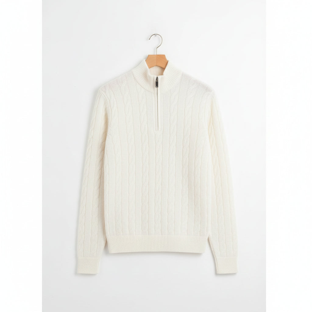 Ridgeway Cable Quarter Zip