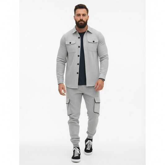 Button Utility Shirt City Set